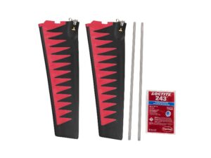 Hobie ST-Turbo Fin Kit V2/GT-Red/Black