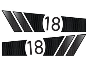 Hobie Tiger 18 Decals